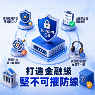 打造金融級堅不可摧防線：普鴻 Harden OS 新世代企業級強化作業系統