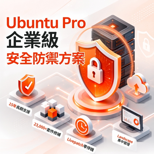 Ubuntu Pro 企業級安全防禦方案